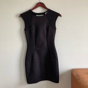 NWOT Monteau Black BodyCon Dress XS